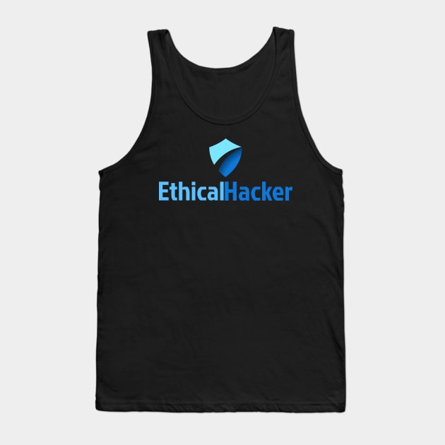 Ethical Hacker Tank Top by Cyber Club Tees